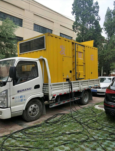 上饶发电车出租-柴油发电机组排烟系统设计要求及其考虑因素
